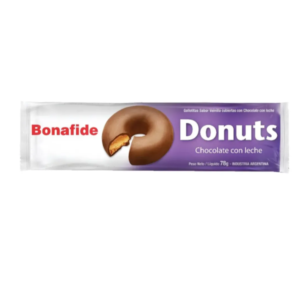 DONUTS LECHE X78 GRS